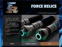 Tablet Screenshot of forcerelics.com